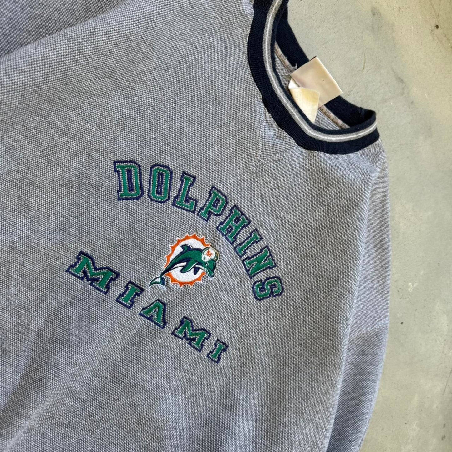 Vintage 90s Miami Dolphins NFL Crewneck - X-Large