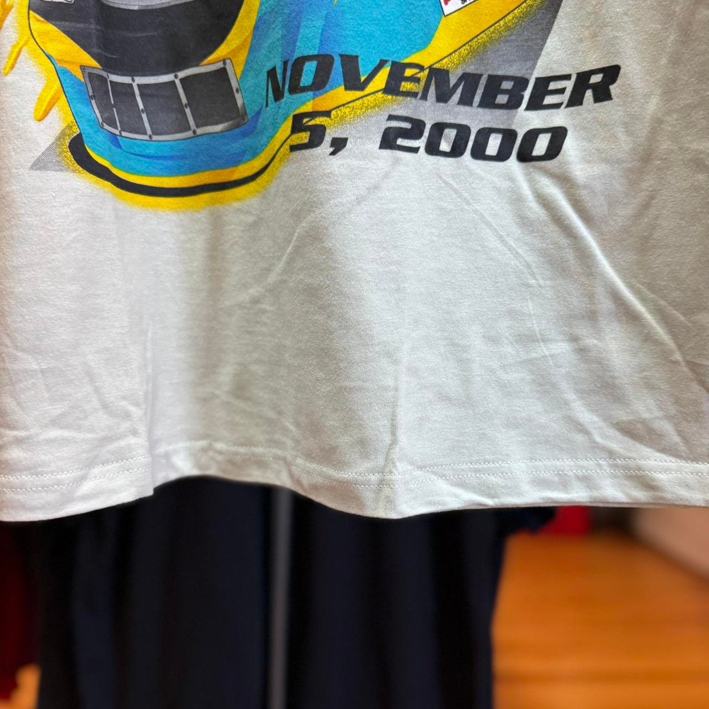 Vintage 2000 Checker Raceway 500 NASCAR T-Shirt - X-Large