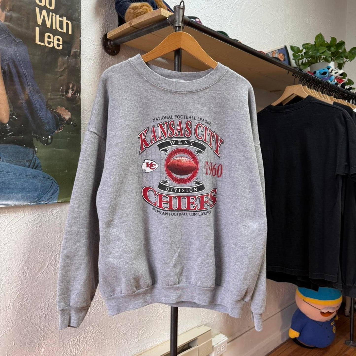 Vintage 90s Kansas City Chiefs NFL Football Crewneck - XX-Large