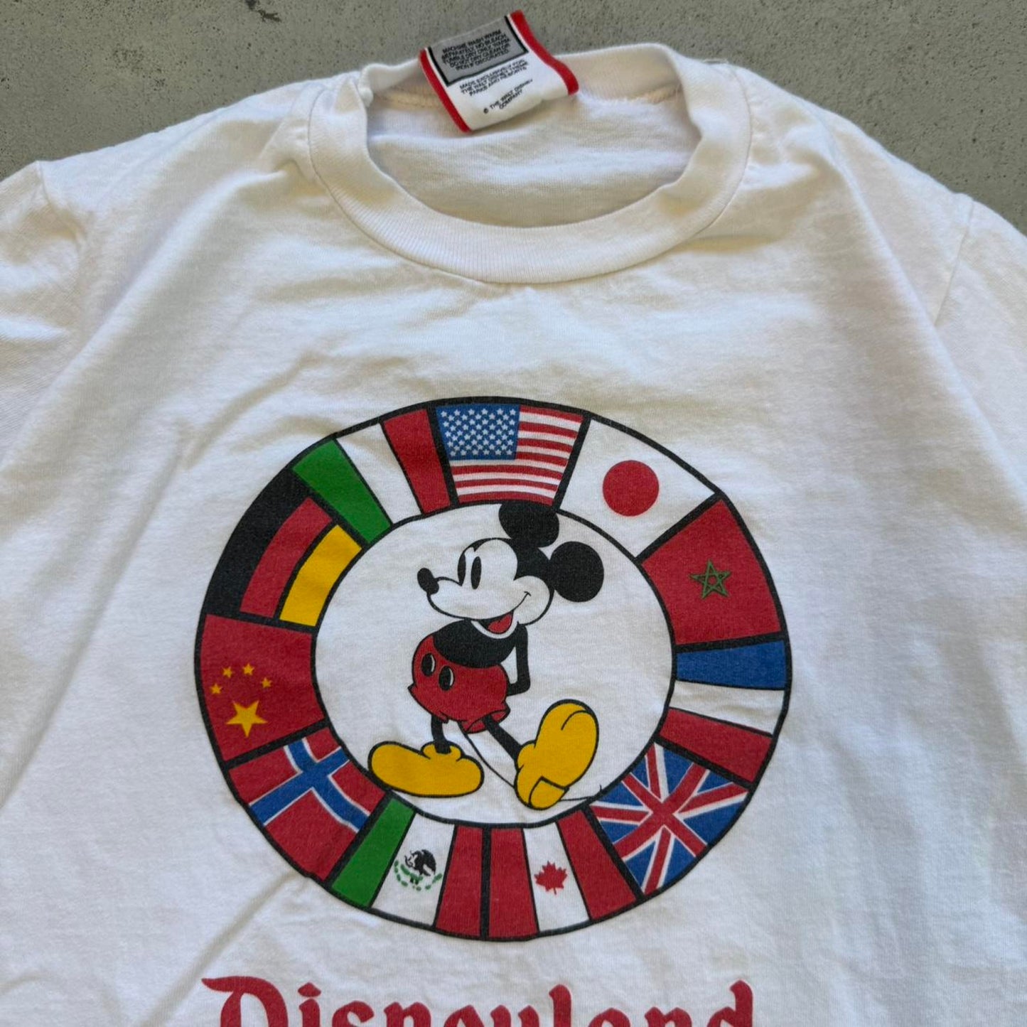 Vintage 90s Disneyland Mickey Mouse T-Shirt - Kids Large 14-16
