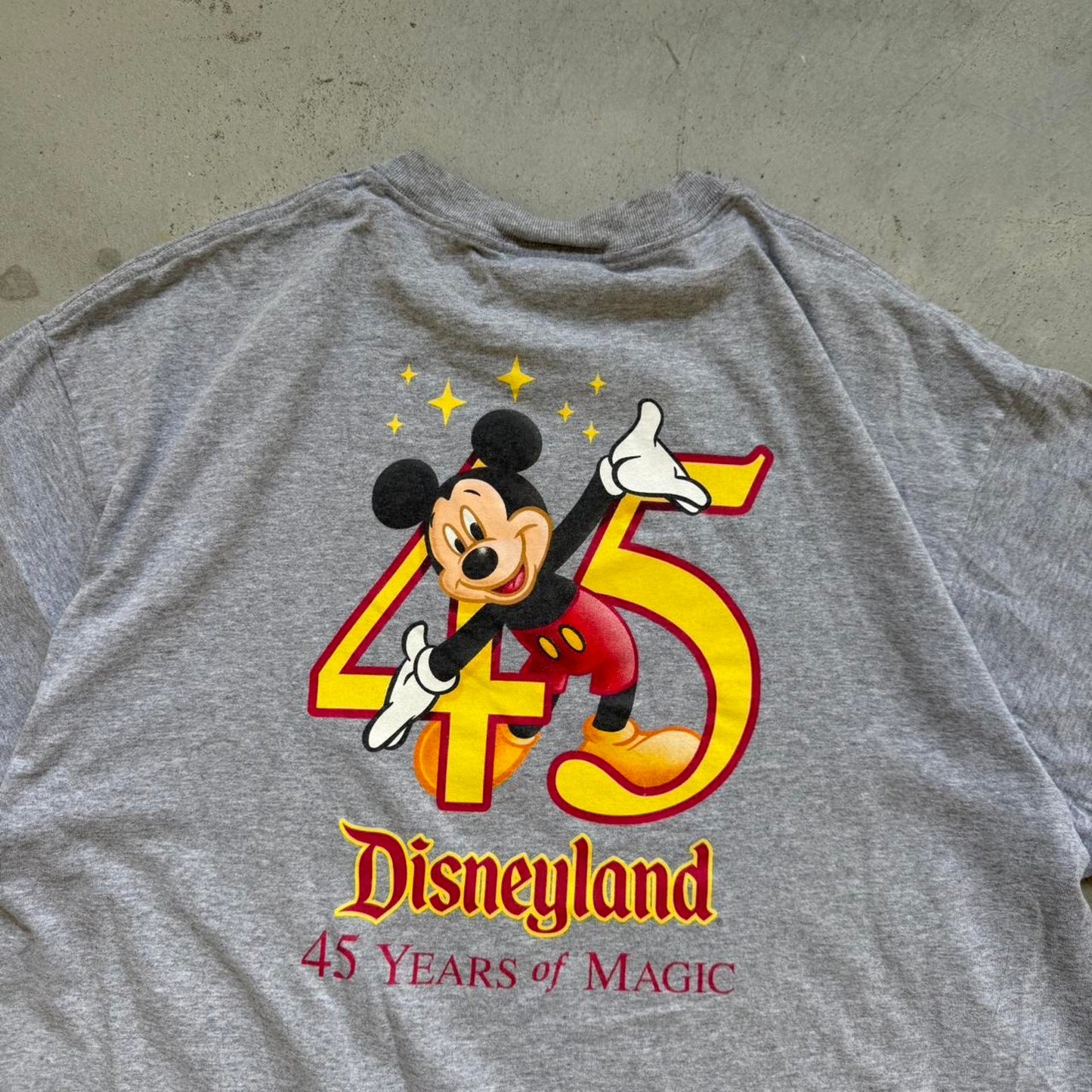 Vintage Disneyland 45 Years of Magic Mickey Mouse T-Shirt - X-Large