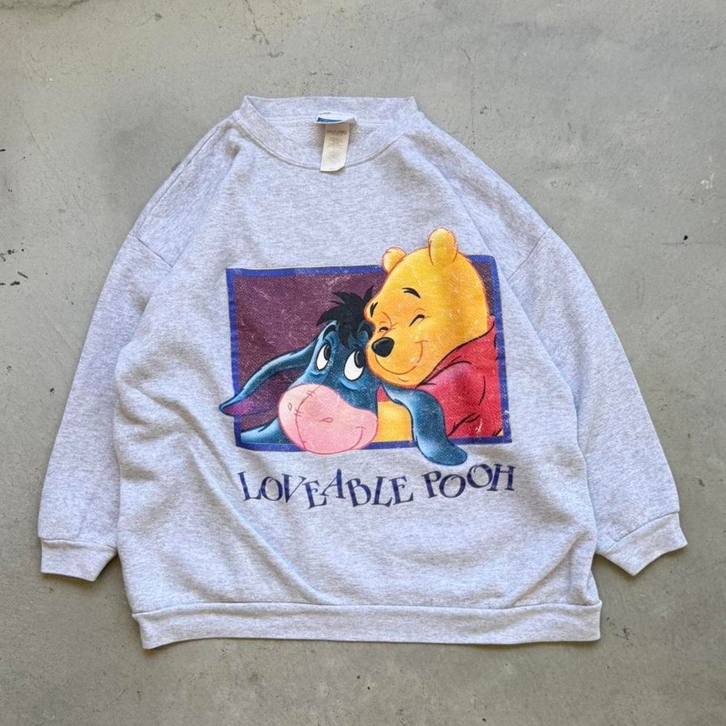 Vintage 90s Winnie the Pooh Eeyore Crewneck - X-Large