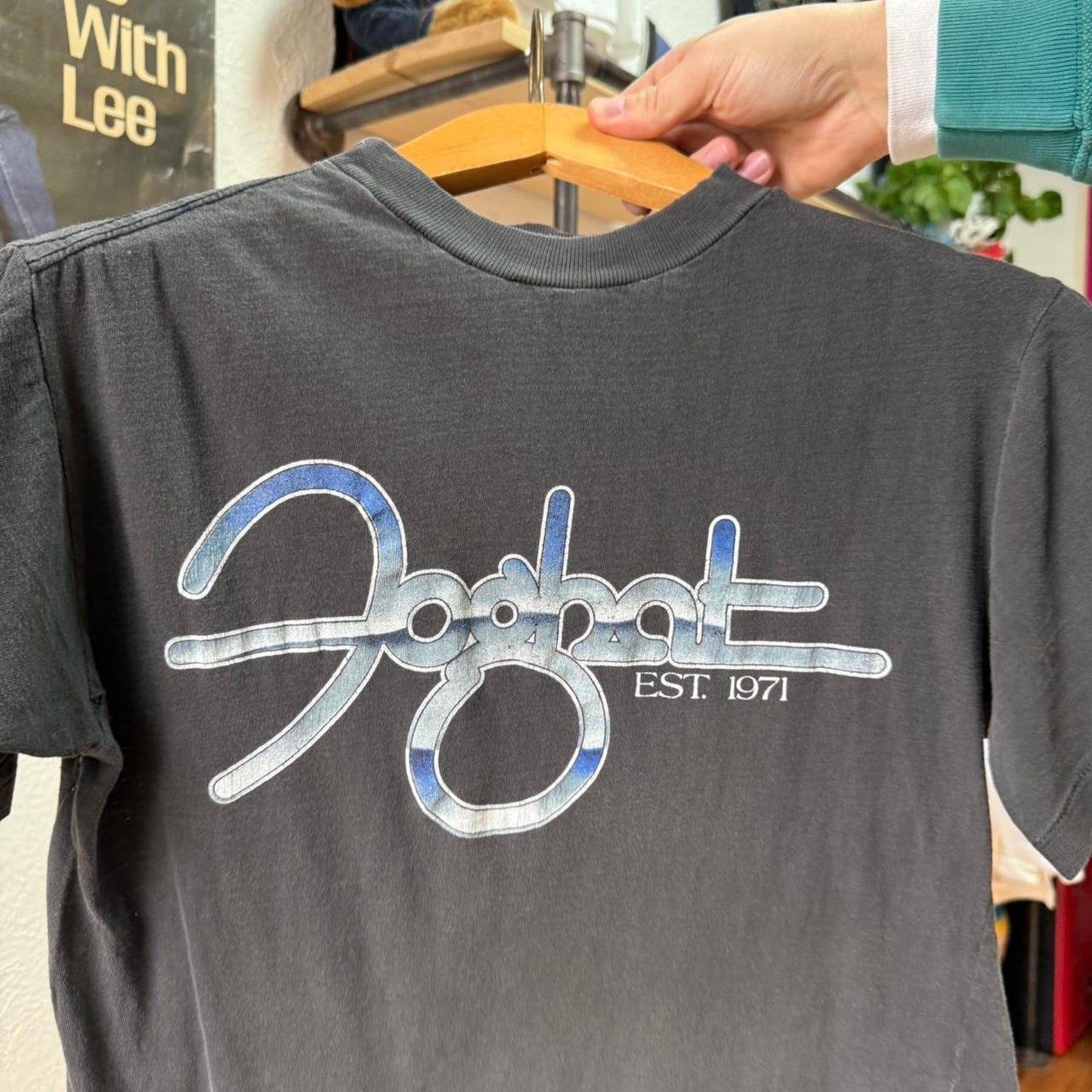 Vintage 80s Foghat 20th Anniversary Tour Band T-Shirt - Medium
