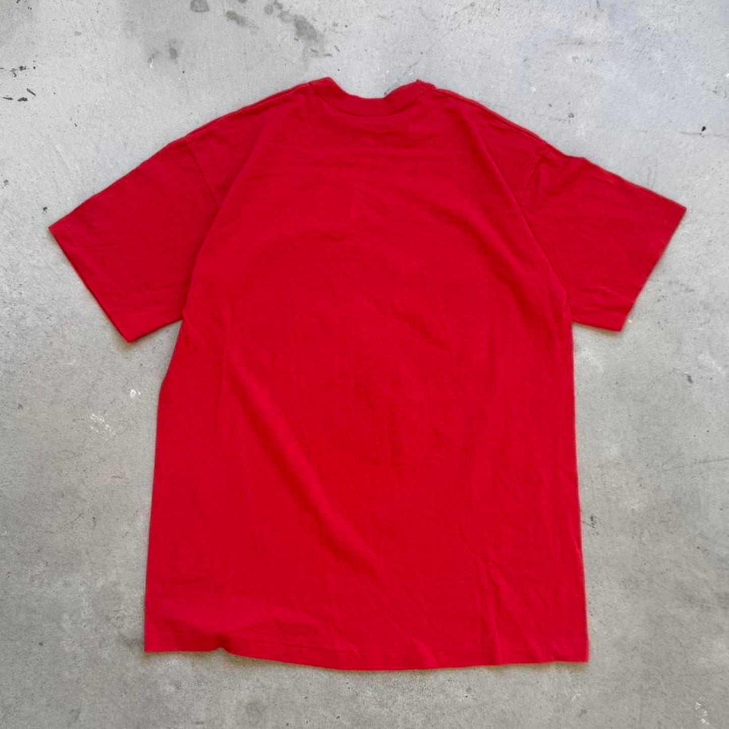 Vintage 80s Nebraska Huskers Champion Helmet T-Shirt - Large