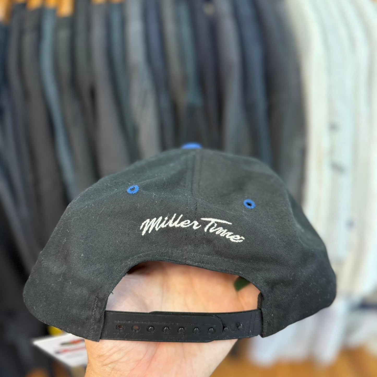 Vintage 90s Rusty Wallace NASCAR Racing Race Car Snapback