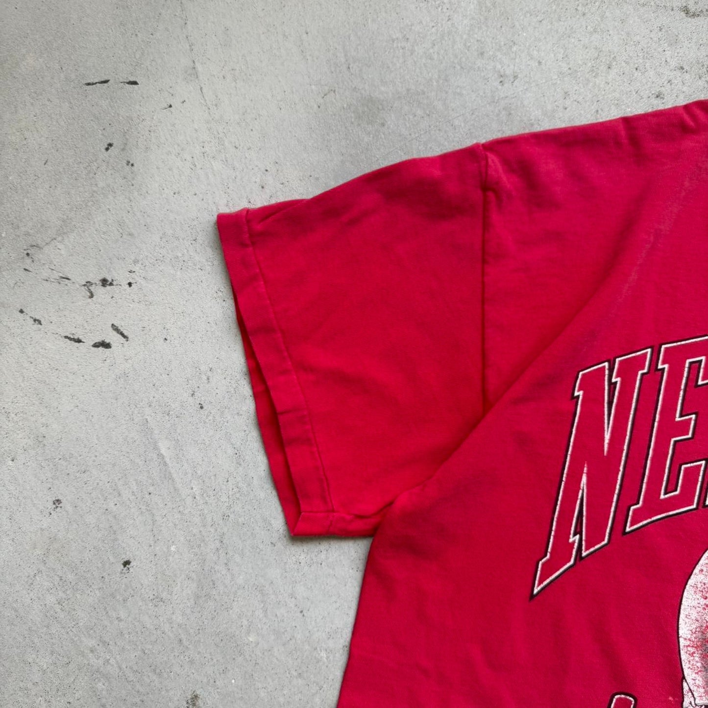Vintage 1994 Nebraska Huskers National Champions Helmet T-Shirt - Large