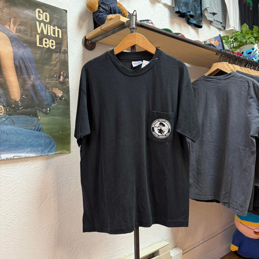 Vintage 90s Richard Petty NASCAR Pocket T-Shirt - Large