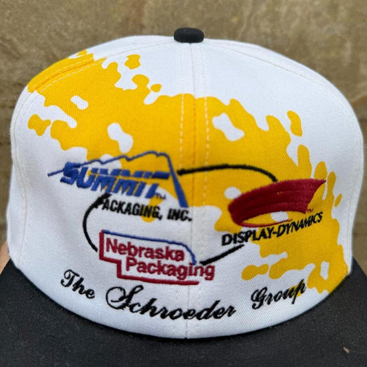 Vintage 90s Schroeder Group Splash Snapback