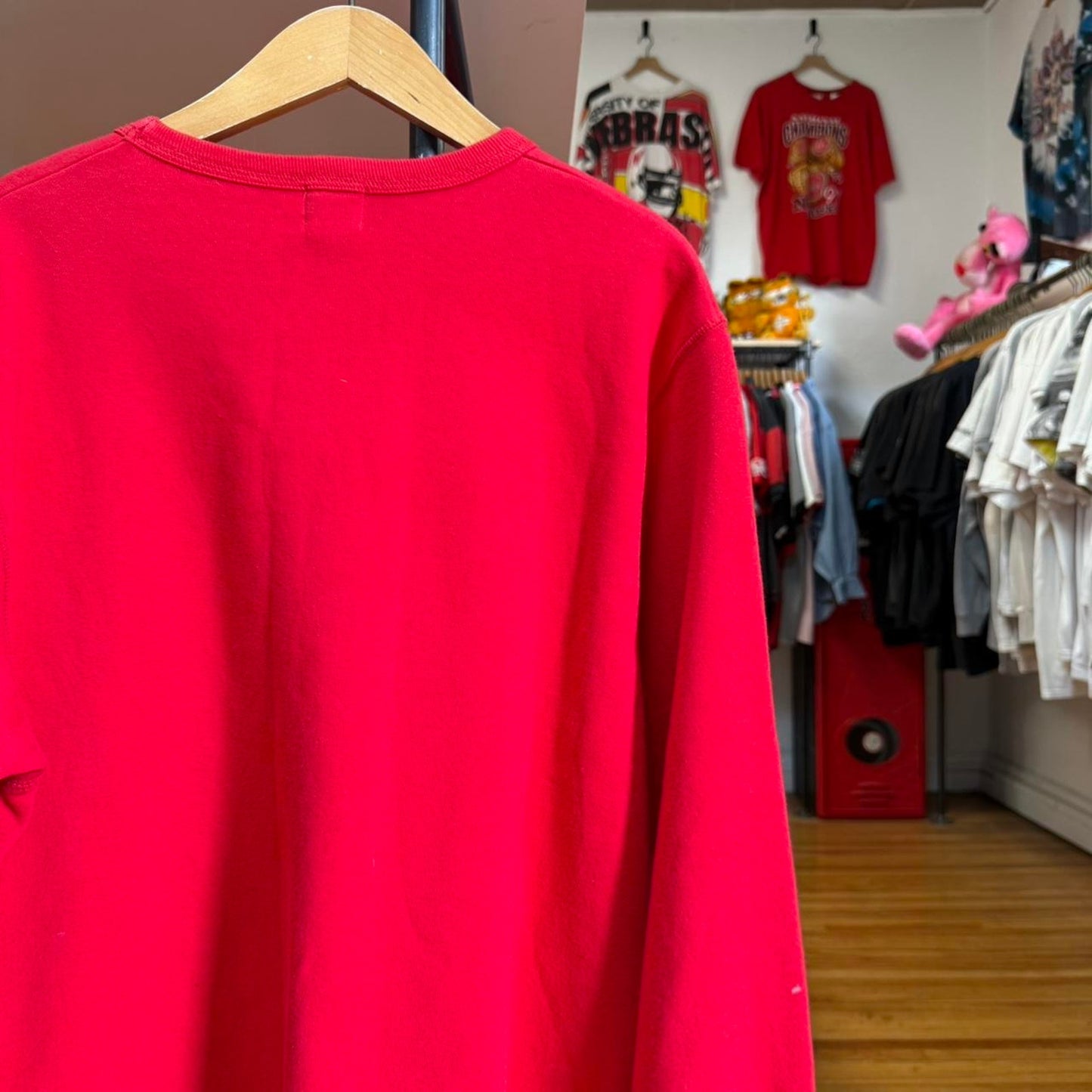Vintage 90s Calvin Klein Puff Print Crewneck