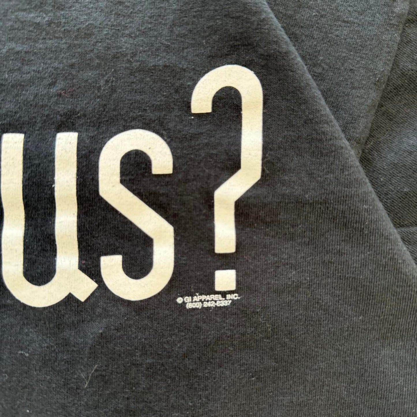 Vintage Y2K Got Jesus? Bible T-Shirt - Large