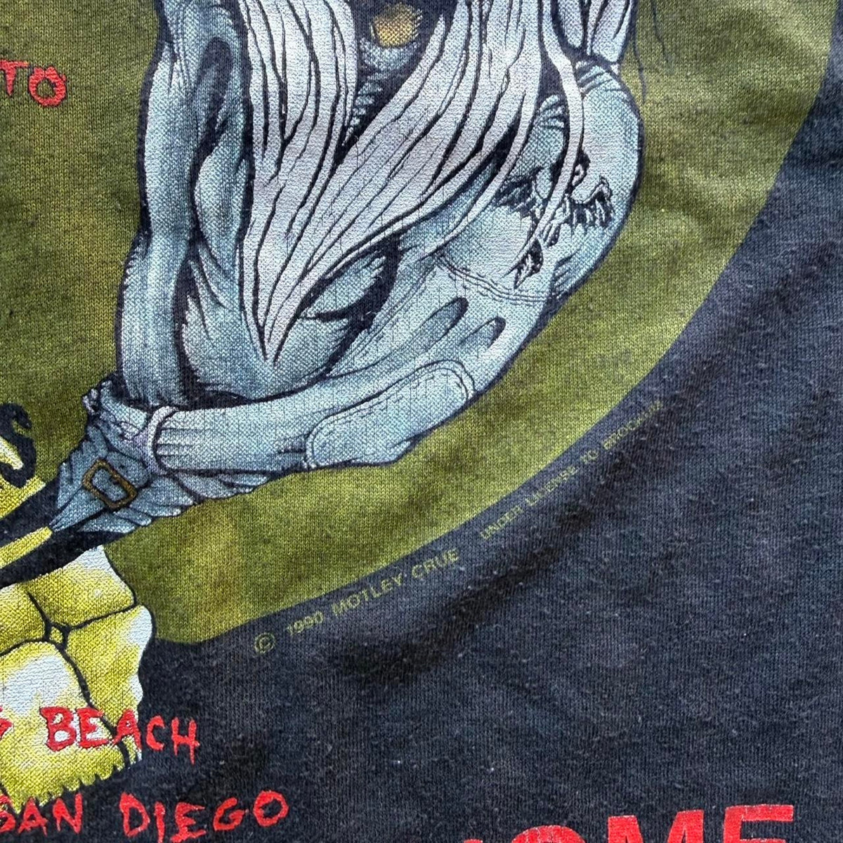 Vintage 1990 Motley Crue Home Sweet Home Band T-Shirt - X-Large