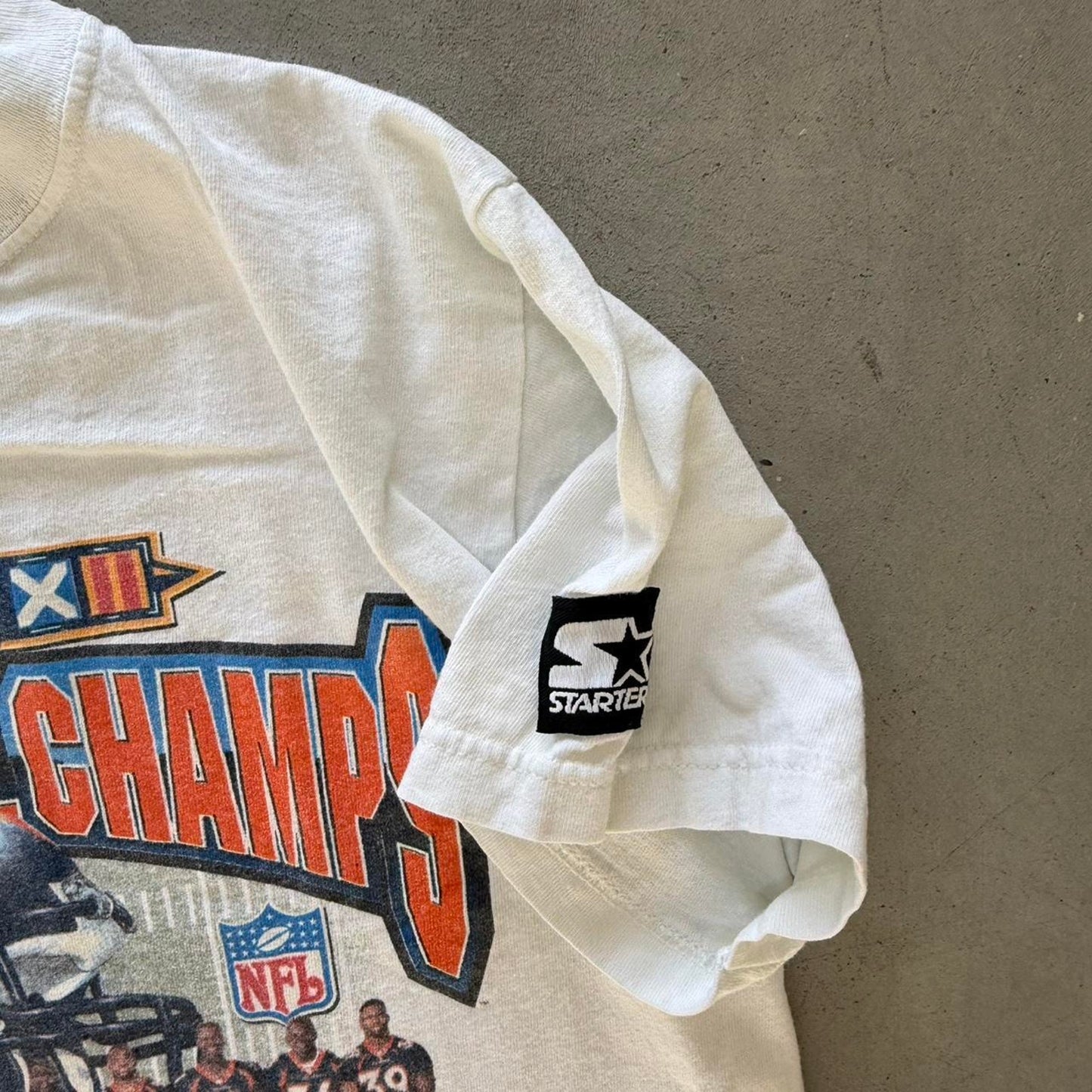 Vintage 90s Super Bowl Champions Broncos T-Shirt - Kids Large 14-16