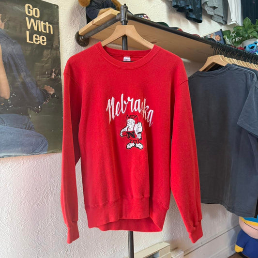 Vintage 90s Nebraska Herbie Husker Crewneck - X-Large