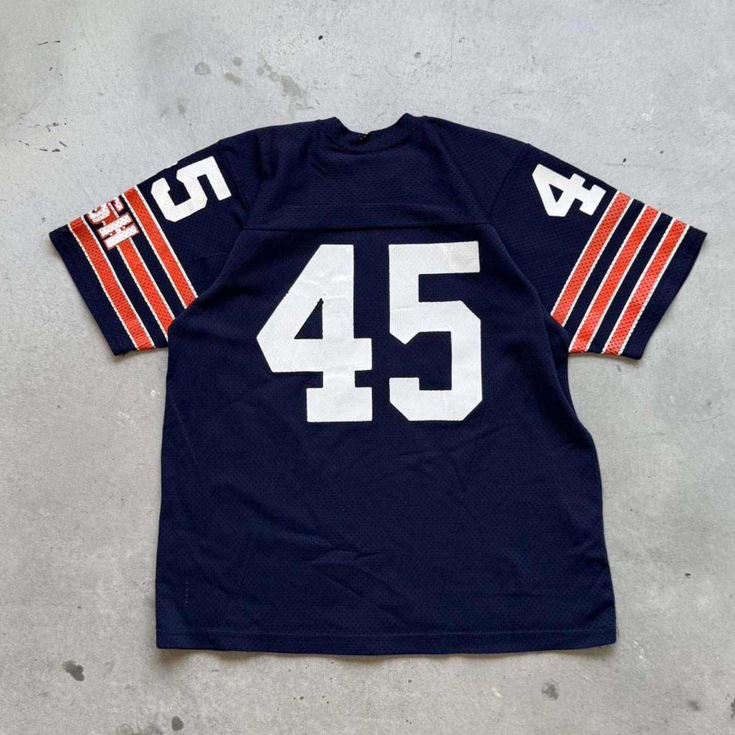 Vintage 90s Chicago Bears MacGregor Sand Knit NFL Jersey - Large