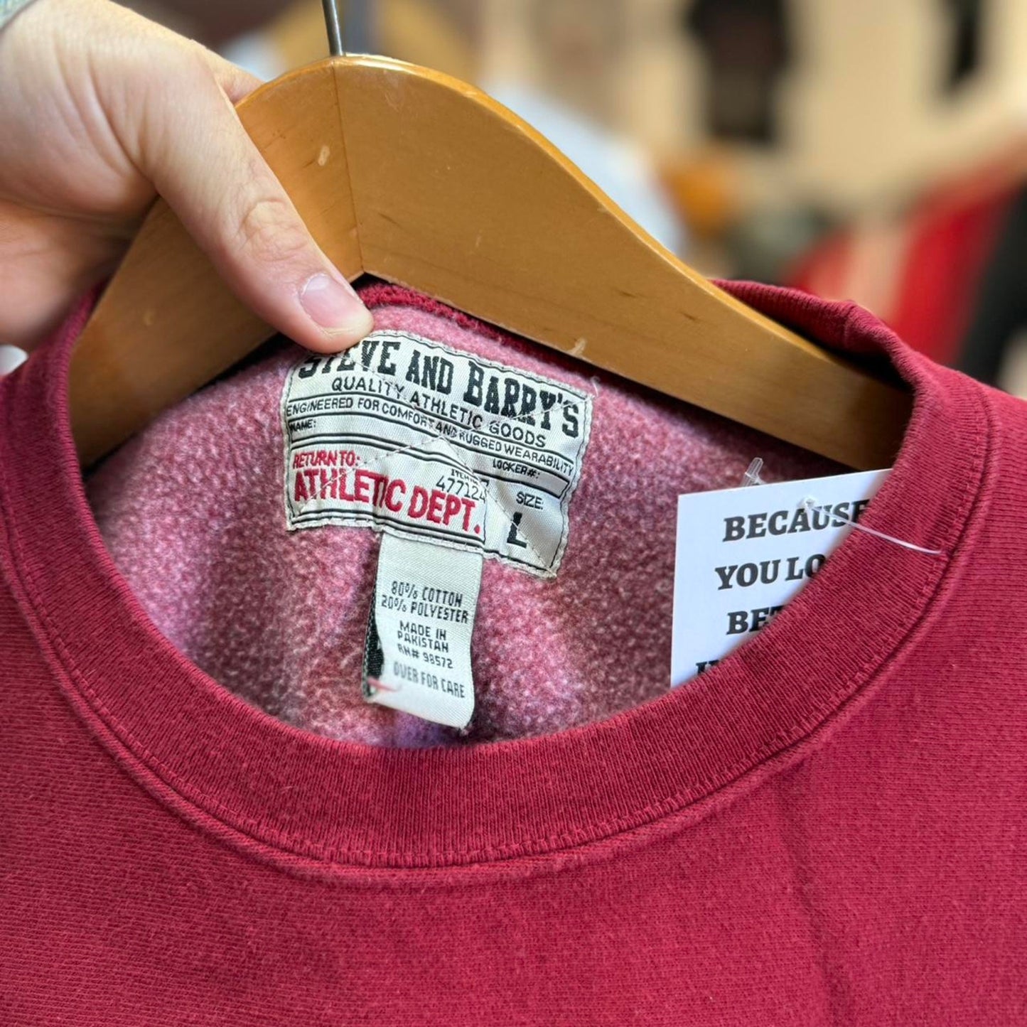 Vintage 90s Florida State Steve and Barry’s Spellout Crewneck - Large