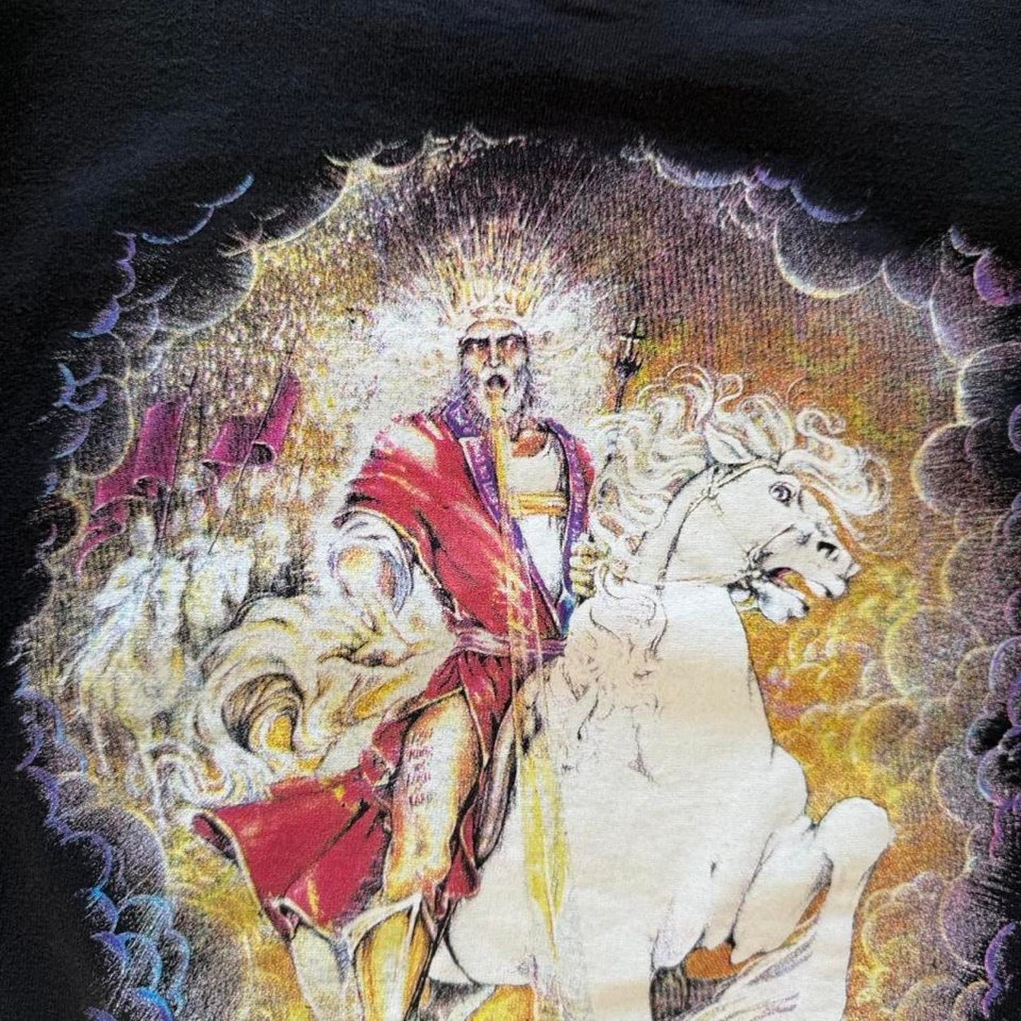 Vintage 90s King of Kings & Lord of Lords Jesus Living Epistles T-Shirt - Large