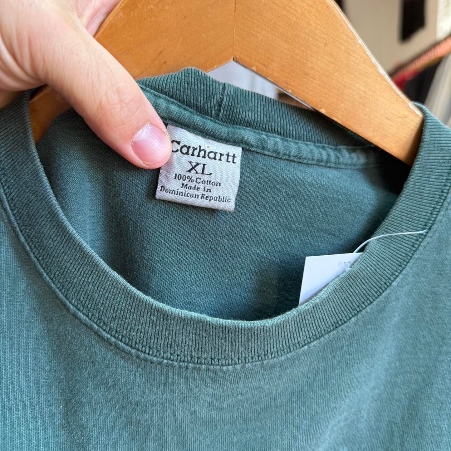 Vintage 90s Carhartt Pocket T-Shirt - X-Large