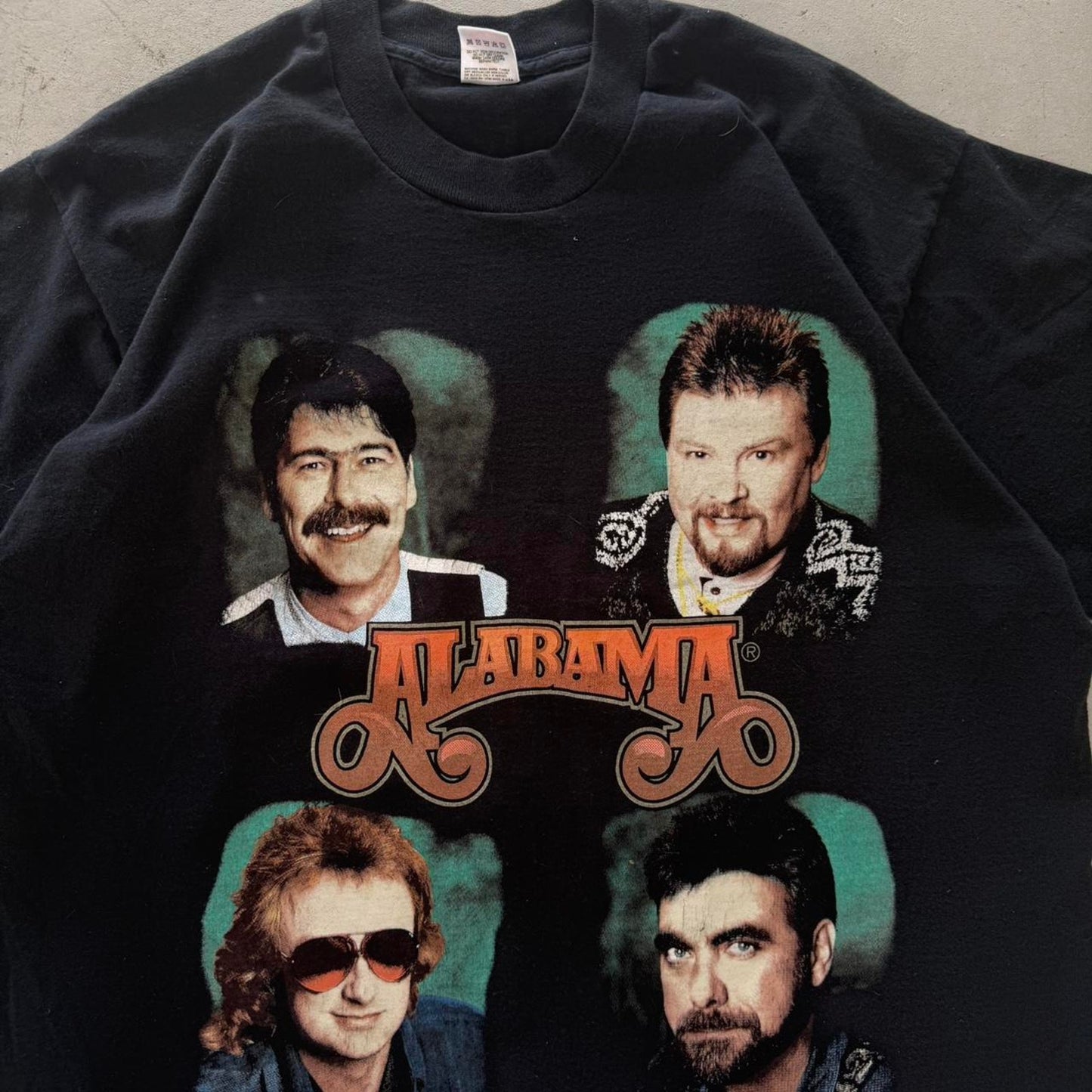 Vintage 90s Alabama On Your Country Music Band T-Shirt - X-Large