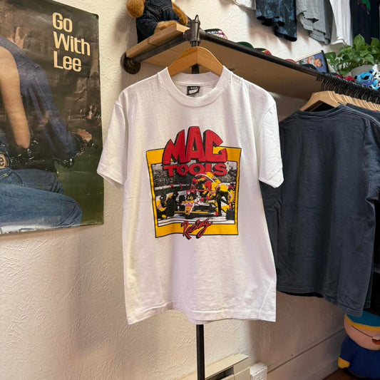 Vintage 90s Mac Tools Racing NASCAR T-Shirt - Large